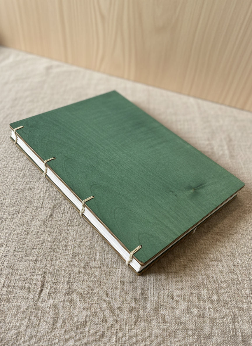 carnets en bois, fabrication artisanale française, racines artisanat