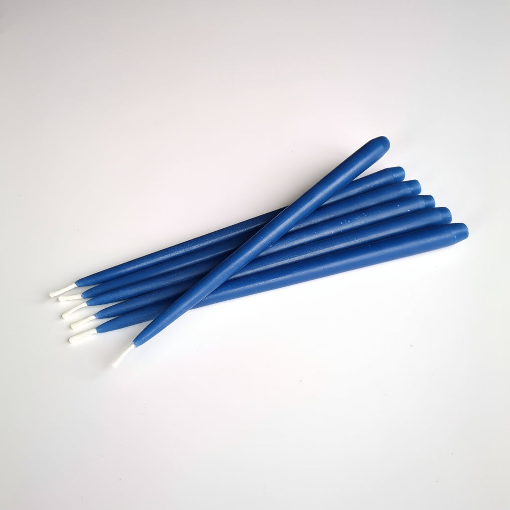 Pack de 6 bougies en cire d'abeille