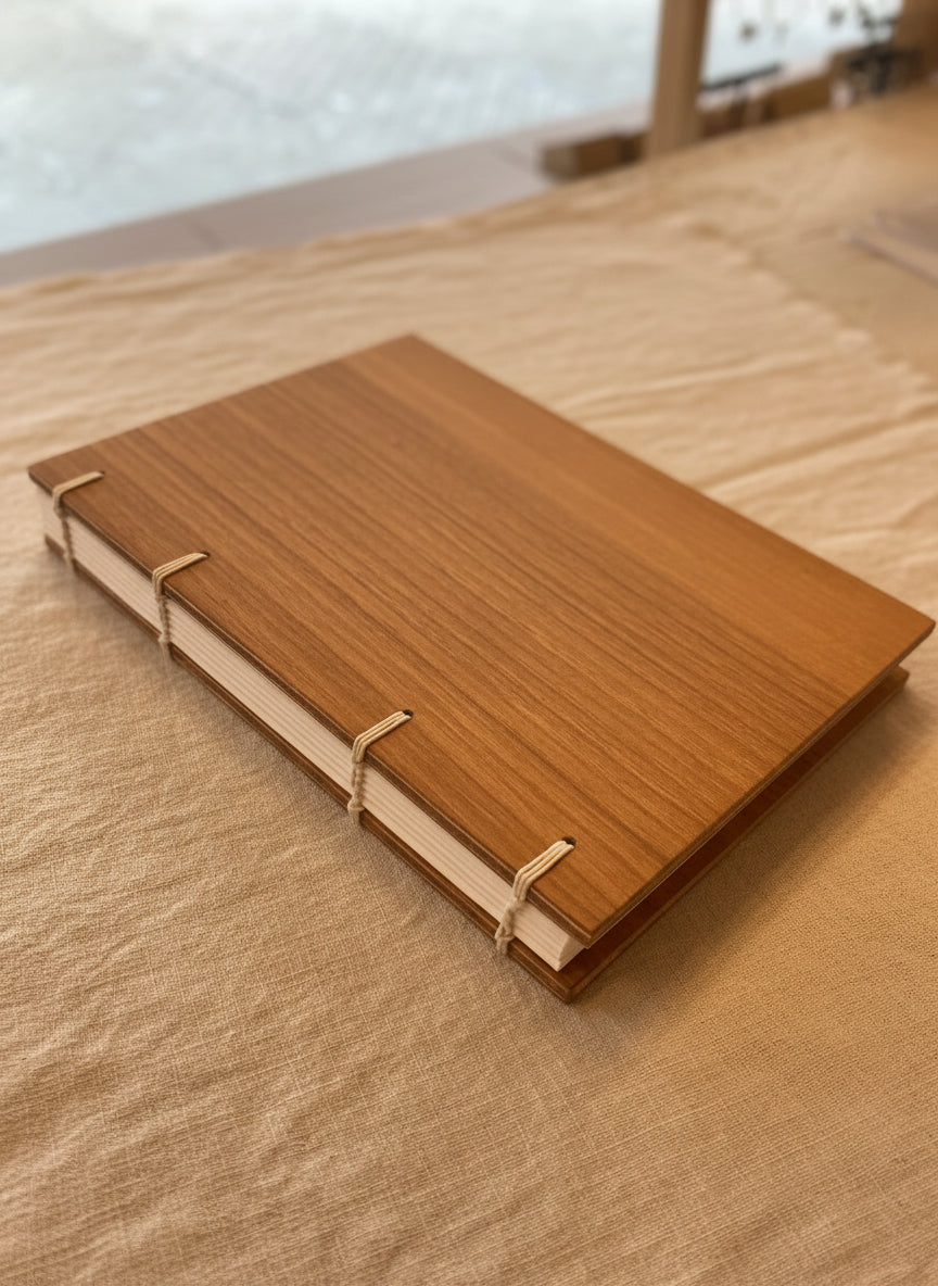Carnet en bois