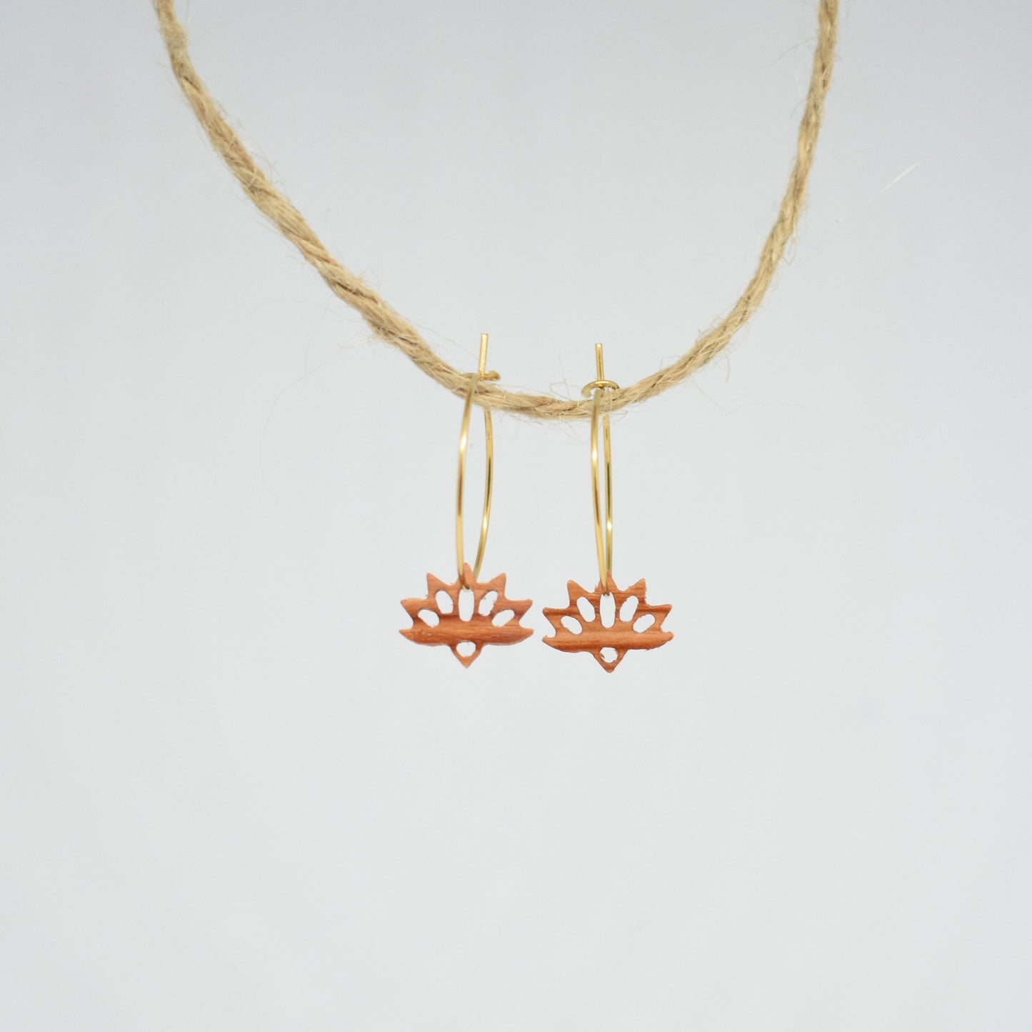 Créoles fleur de lotus