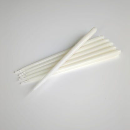 Lot de 3 bougeoirs et leurs bougies en cire d'abeille